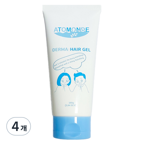 아토몽드 더마 헤어젤, 160g, 4개