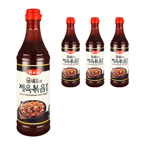 움트리 제육볶음양념, 1kg, 4개