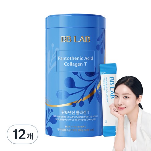 비비랩 판토텐산 콜라겐T, 30회분, 12개