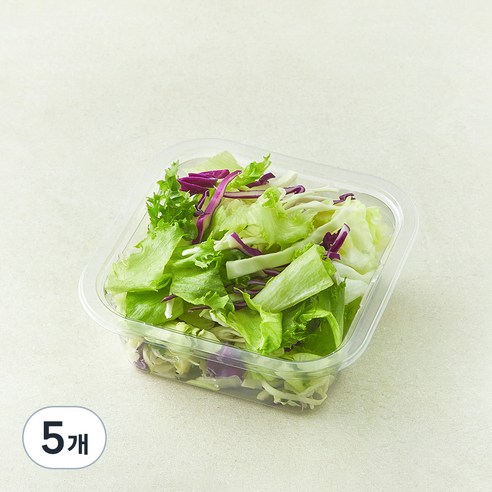 피그인더가든 데일리믹스 베이직샐러드, 100g, 5개