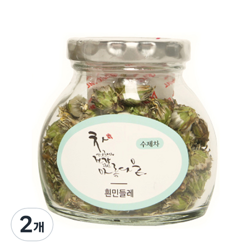 몸사랑 흰민들레꽃차 소, 10g, 1개입, 2개