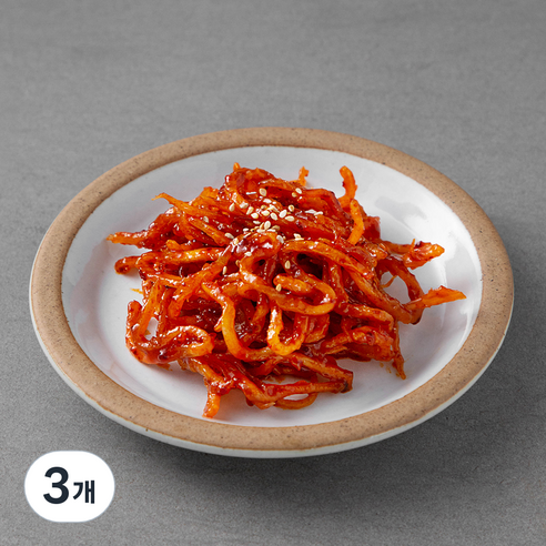 반찬천국 오징어 고추장진미채, 180g, 3개