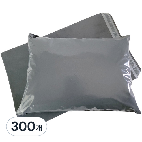 원포장산업 LDPE 택배봉투 차콜그레이, 300개
