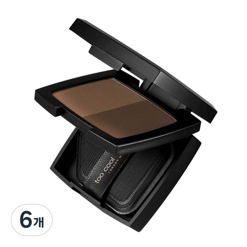 투쿨포스쿨 바이로댕 헤어 쉐이딩 4.8g, 밀크브라운, 6개