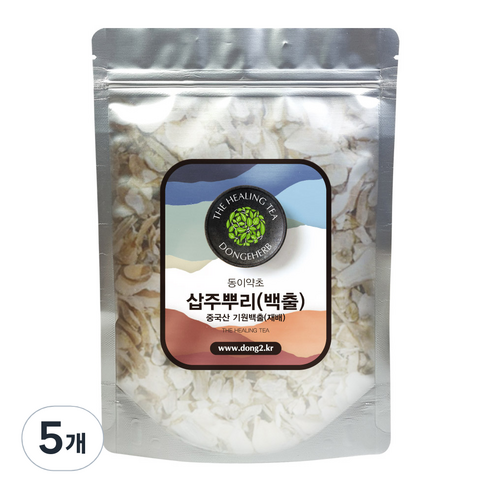 동이약초 삽주뿌리 백출, 150g, 5개