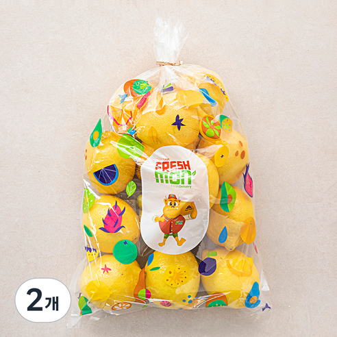 레몬 15~18입, 1.8kg, 2개