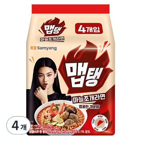 삼양식품 맵탱 마늘조개라면, 4개 치즈라면 Best Top5