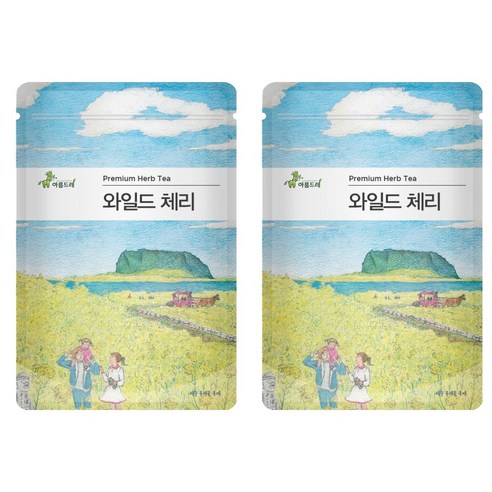 아름드레 삼각티백 와일드체리, 1.5g, 25개입, 2개