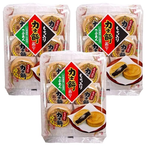 텐케 역사 모나카 과자, 180g, 3개