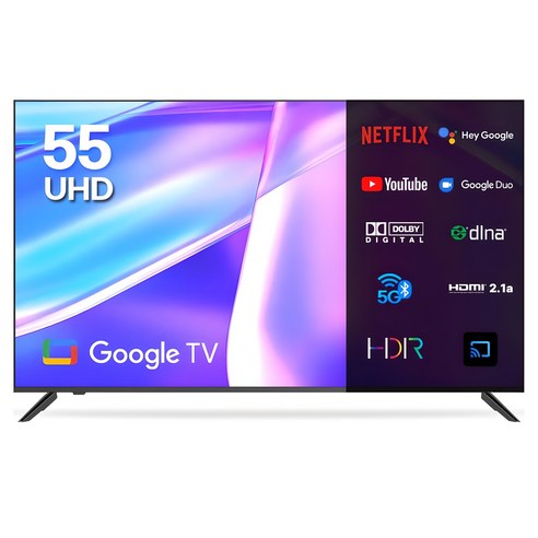 이노스 4K UHD LED 제로 베젤 스마트 TV, 139.7cm(55인치), S5501KU, 무타공 벽걸이형(추가비용발생), 방문설치