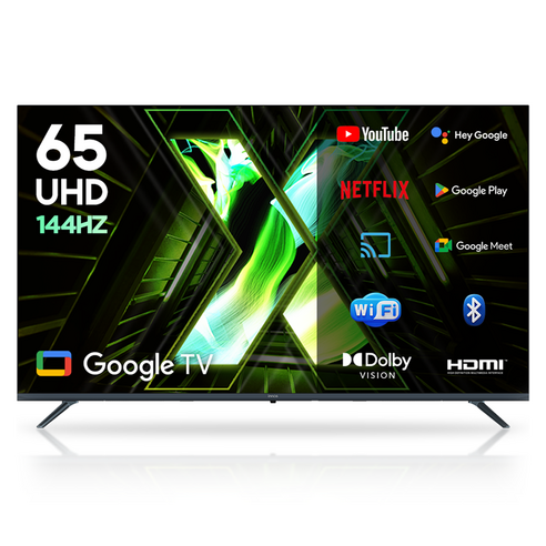 이노스 4K UHD LED 구글 3.0 VRR 144Hz 스마트 TV 방문설치, 무타공 벽걸이형(추가비용발생), X65 PRO, 165.1cm