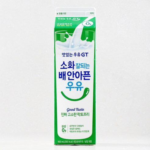 남양유업 맛있는우유GT 고소한 락토프리, 900ml, 1개