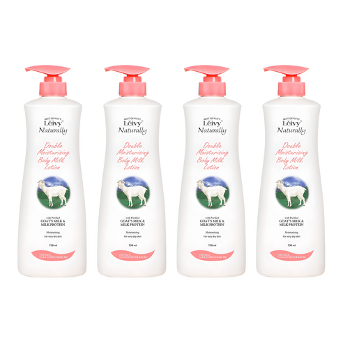 Leivy 산양유 바디로션, 750ml, 4개