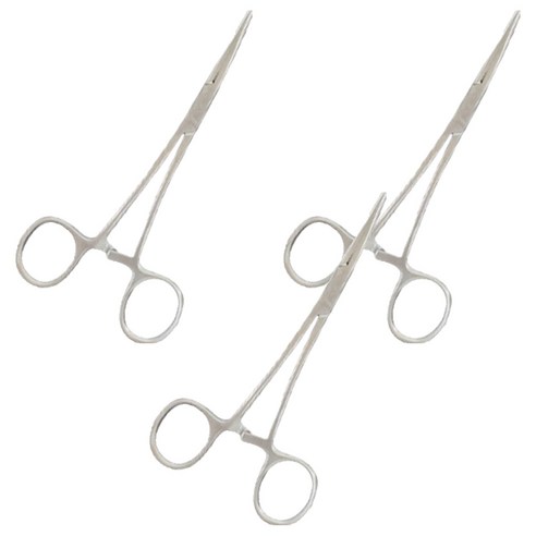 대한의료기 모스키토 켈리 의료용 가위 하품 곡선 14cm, 3개