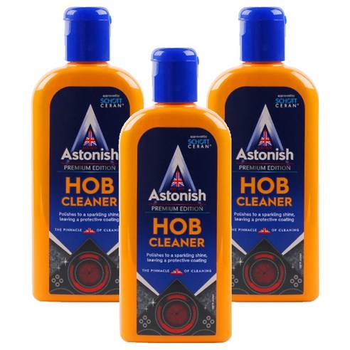 아스토니쉬 인덕션&하이라이트 클리너, 235ml, 3개