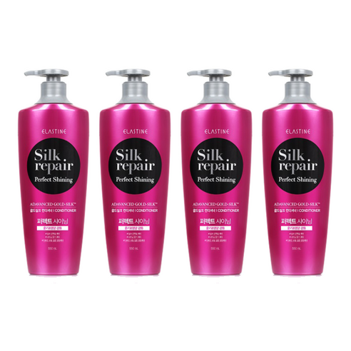 엘라스틴 실크리페어 골드실크 퍼펙트 샤이닝 컨디셔너, 550ml, 4개