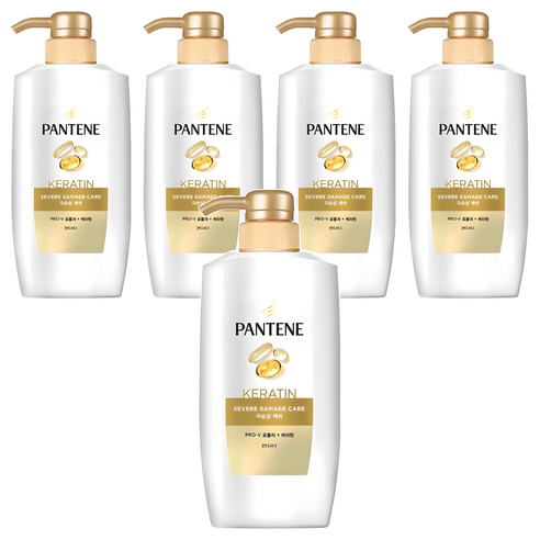 팬틴 케라틴 극손상케어 컨디셔너, 750ml, 5개
