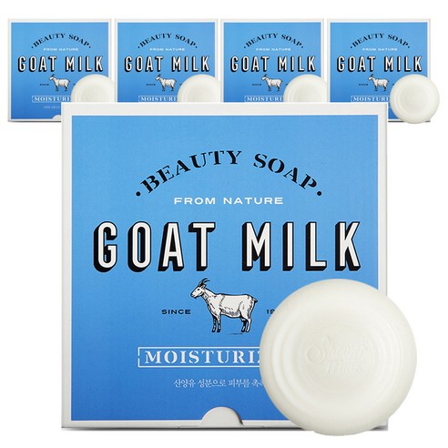 샤워메이트 산양유 비누 화이트 플러스, 90g, 60개