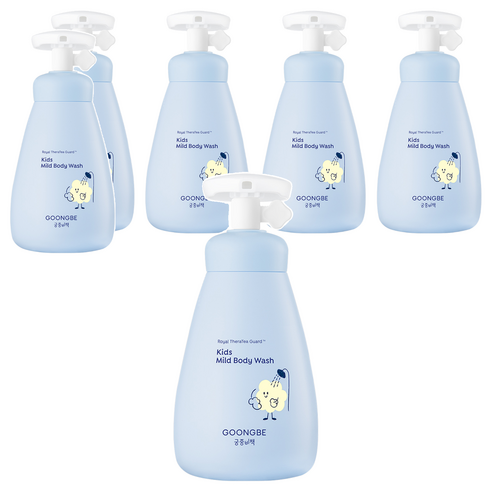 궁중비책 마일드 바디워시, 300ml, 6개