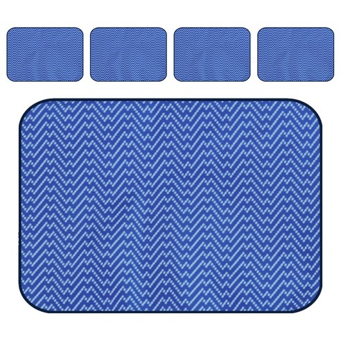더해피 방수코팅시트 테두리색상 네이비, 5개