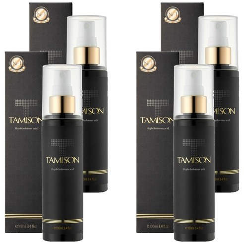 타미슨 풋케어 스프레이 100ml, 4개, 1개입