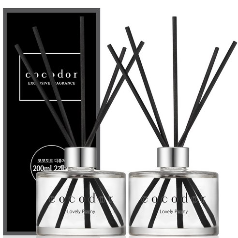 코코도르 200ml 디퓨저, 러블리피오니, 2개