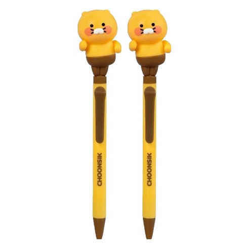 춘식이 액션 볼펜 0.5mm, 댄싱, 2개