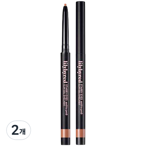 릴리바이레드 스태리아이즈 나인투나인 슬림 젤 아이라이너, 5 카라멜브라운, 2개