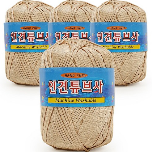 필립섬유 쎄비 실크 인견사 뜨개실 90g x 4p, 835 메란지레드블랙, 4개