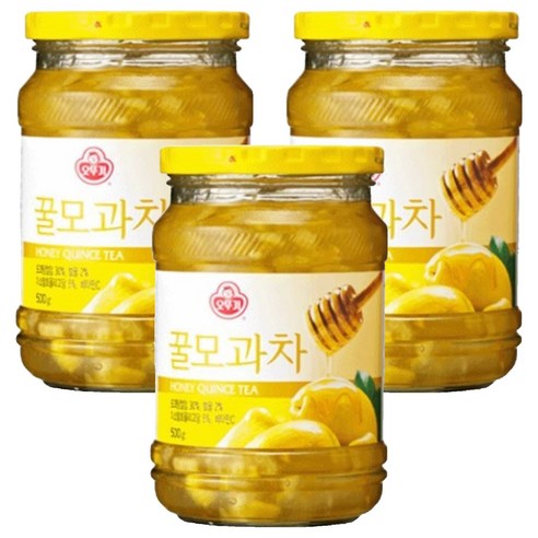 오뚜기 꿀모과차, 500g, 1개입, 3개