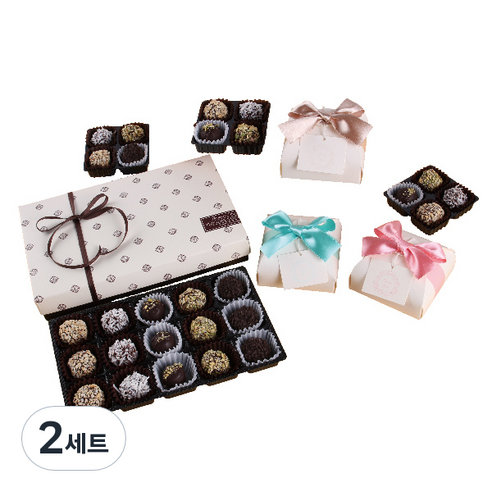 상상앤드 파베 트러플 초콜릿 만들기 세트, 16종, 2세트