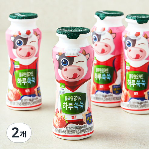 [로켓프레시] 풀무원 요거트 하루 쑥쑥 딸기