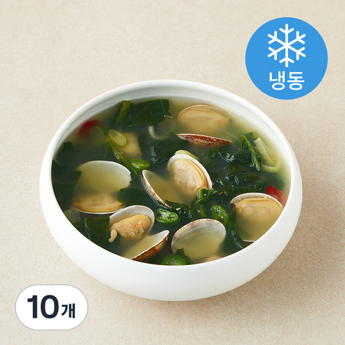 [로켓프레시] 온해온 바지락 시금치 된장국 (냉동)