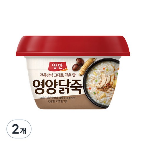 동원 양반 영양닭죽, 285g, 3개