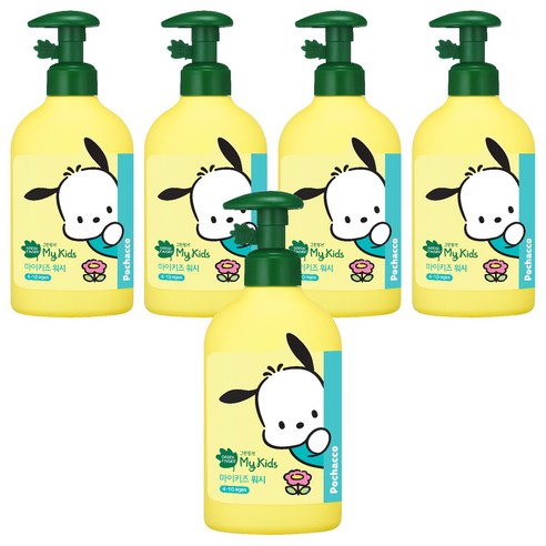 그린핑거 마이키즈 산리오 워시 과일향, 320ml, 5개