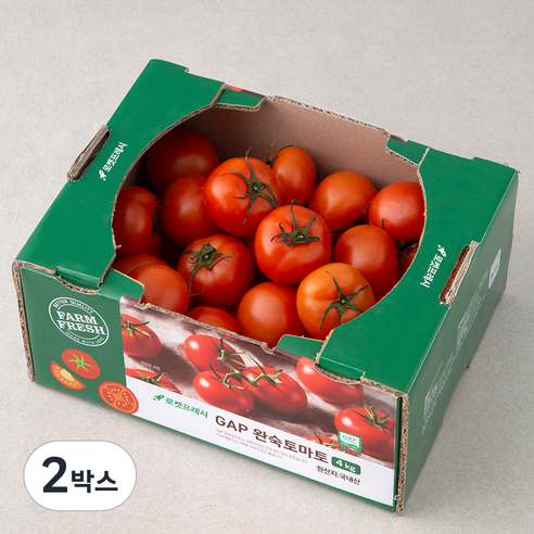 GAP 완숙토마토, 4kg, 2박스