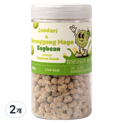 잔다리 청양마요에 빠진 콩, 250g, 2개