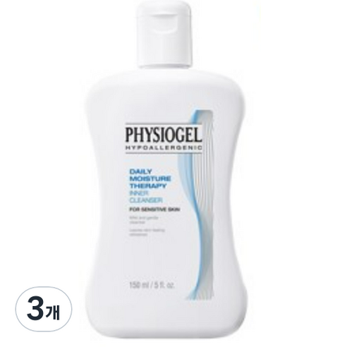 피지오겔 데일리 모이스쳐 테라피 클렌저 여성청결제, 150ml, 3개