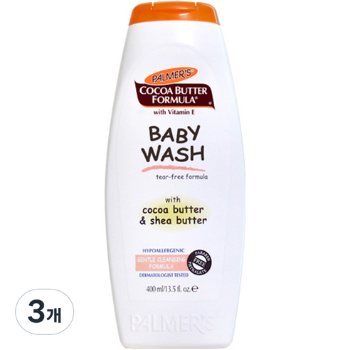 파머스 베이비 바디워시, 3개, 400ml