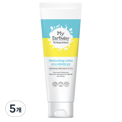 마이얼스데이 모이스처라이징 로션, 150ml, 5개