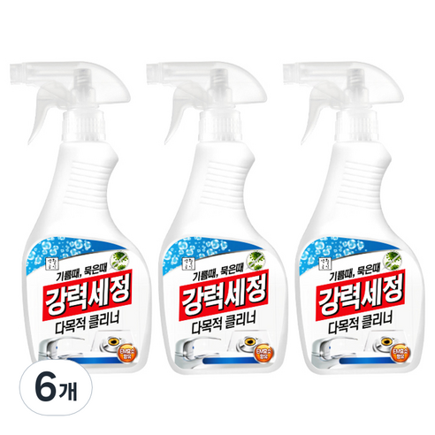 생활공식 강력세정 다목적 클리너, 6개, 500ml