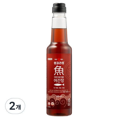 몽고식품 몽고 어간장, 1개, 580ml