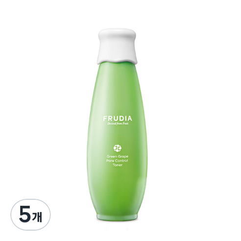 후르디아 청포도 모공피지컨트롤 토너, 195ml, 5개