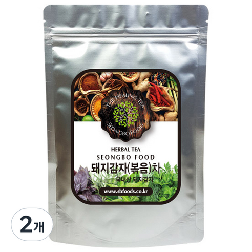 성보식품 돼지감자 볶음차, 100g, 2개