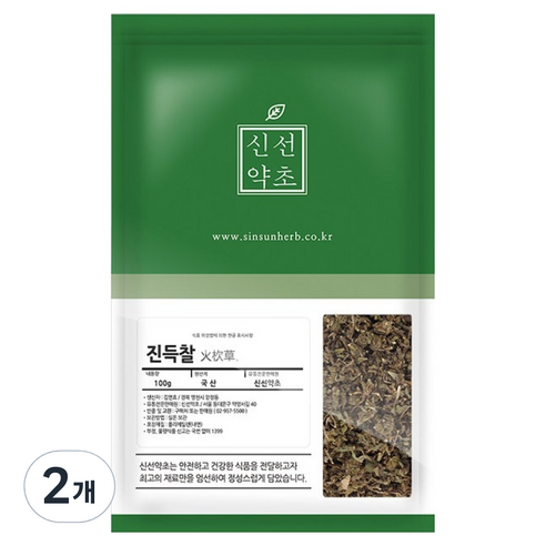 신선약초 진득찰, 100g, 2개