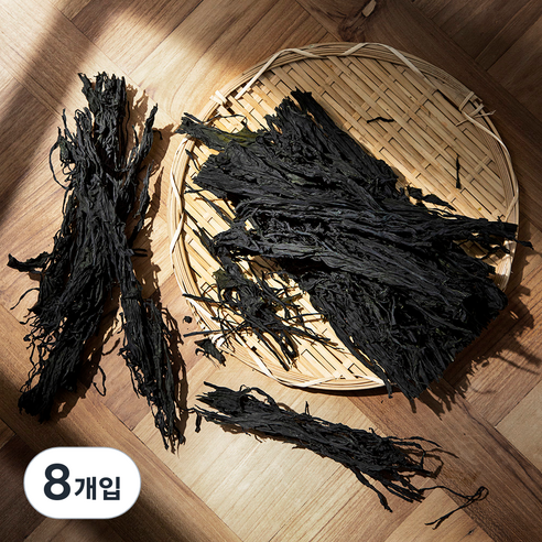 주일 무결점 해풍맞은 완도실미역, 70g, 8개입