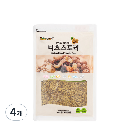 너츠스토리 호두분태, 500g, 4개