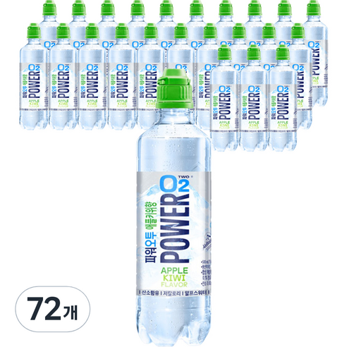 파워오투 애플키위맛, 500ml, 72개