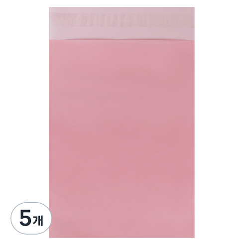 아이엔피 LDPE 택배봉투 연핑크 50p, 5개