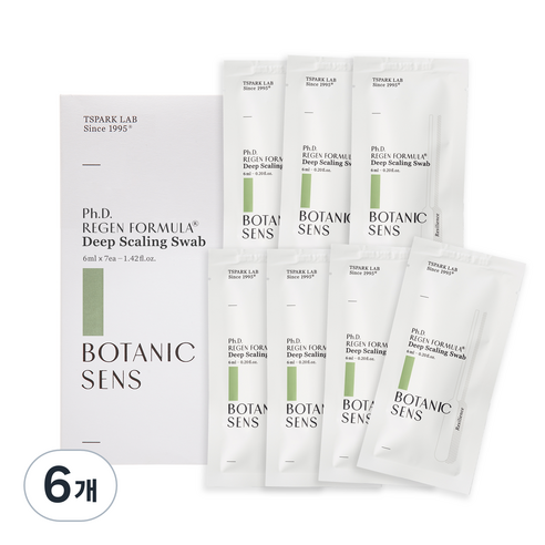 보타닉센스 피에이치디 리젠 포뮬라 딥 스케일링 스왑 7p, 42ml, 6개